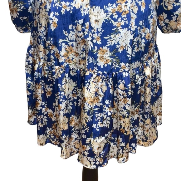 SAGE COLLECTIVE
Petite Floral-Print Balloon-Sleeve Dress size 2 - Picture 9 of 13